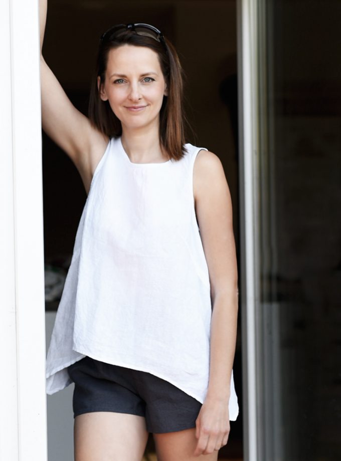 Lniana bluzka Gerytka