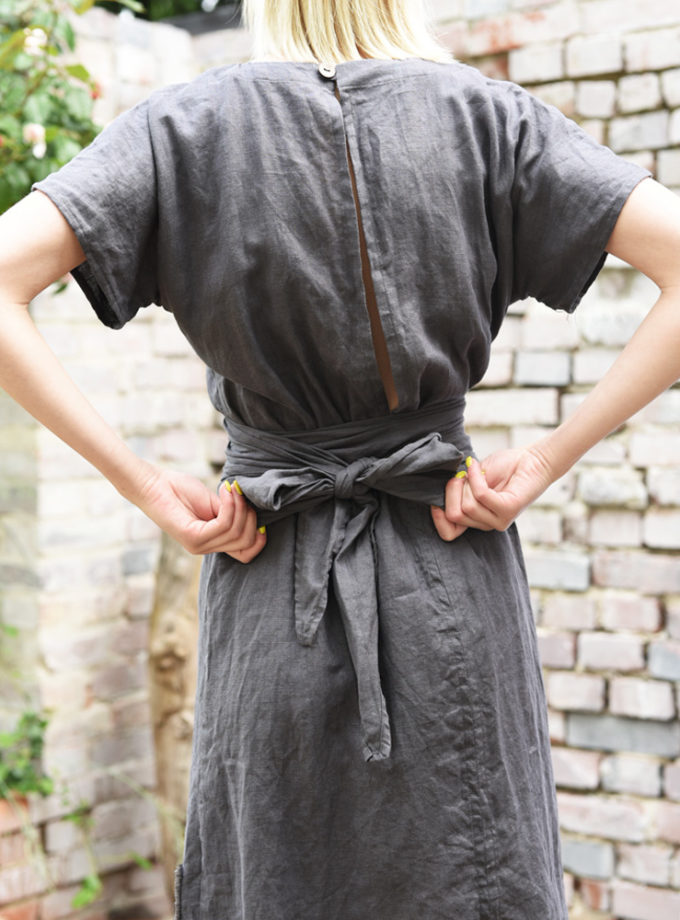 Lniana Sukienka Moonlight