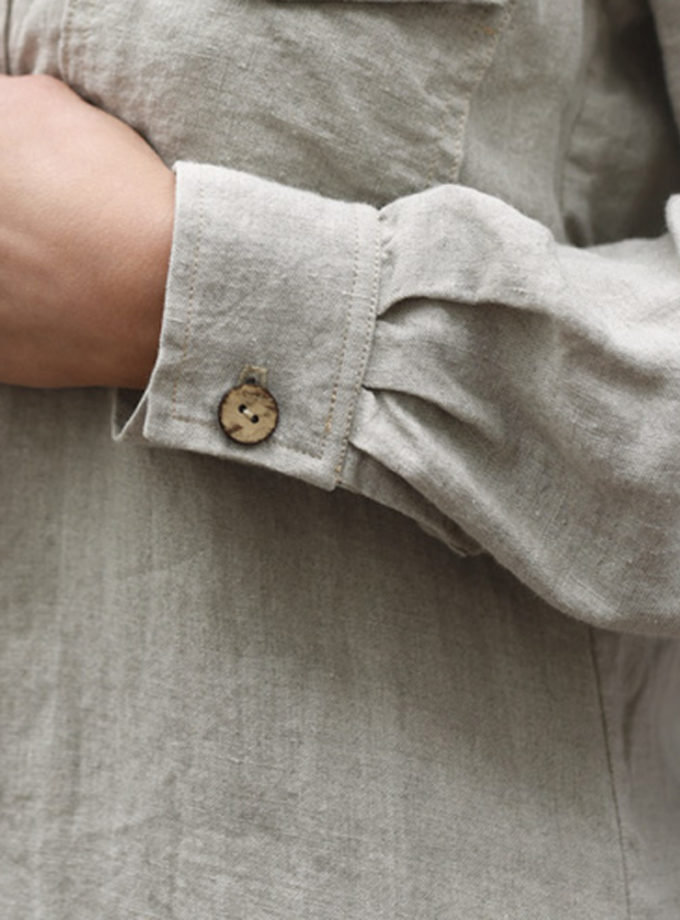 Lniana koszula Poranne Pole