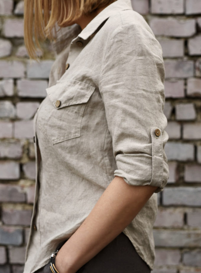 Lniana koszula Poranne Pole