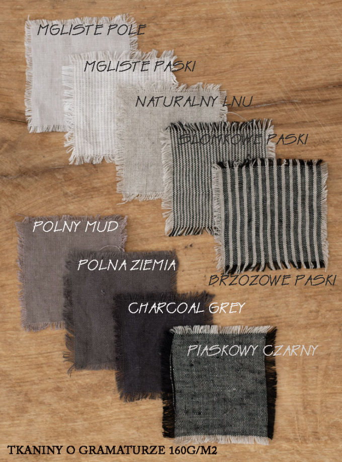 Autorska kolekcja Dziki Sen wybór kolorów