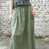 długa lniana spódnica