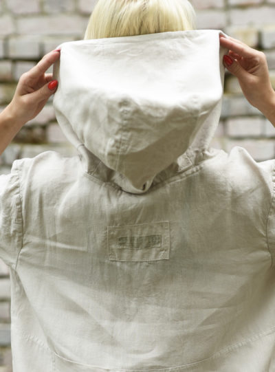 wygodna sukienka z lnu