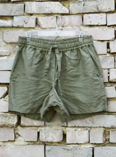 męskie shorty lniane