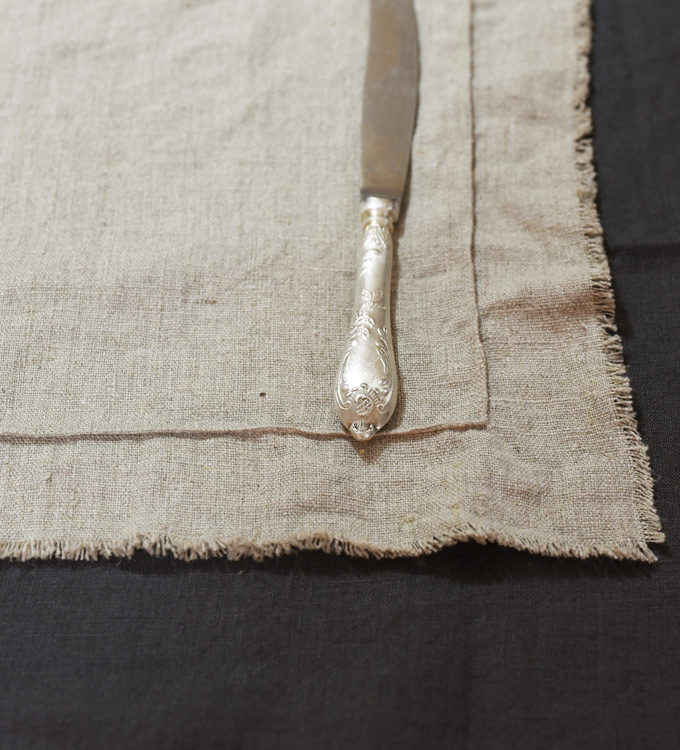 Lniane podkładki Dzikie Pola - zestaw 2szt