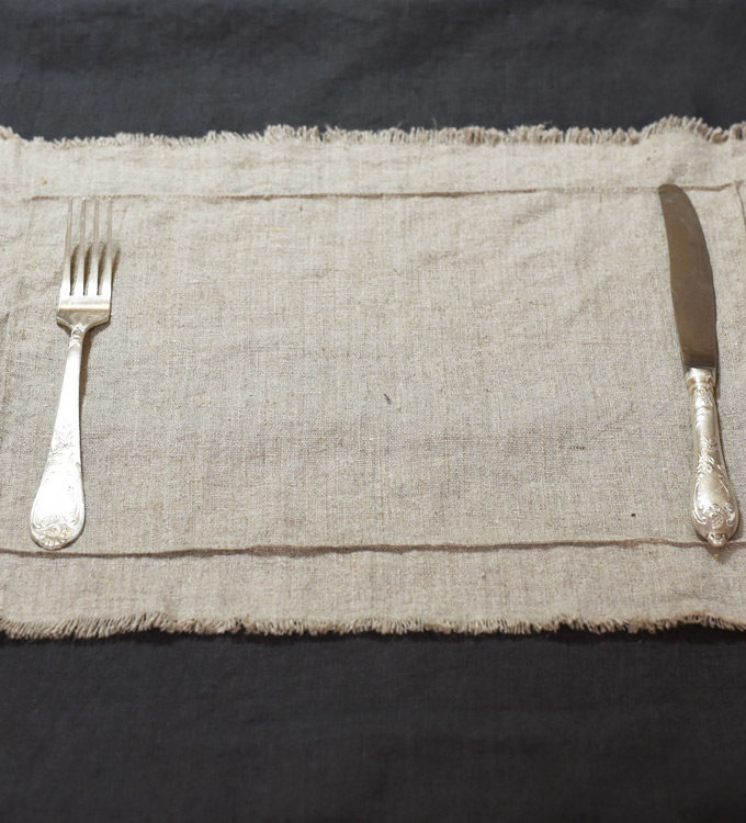 Lniane podkładki Dzikie Pola - zestaw 2szt