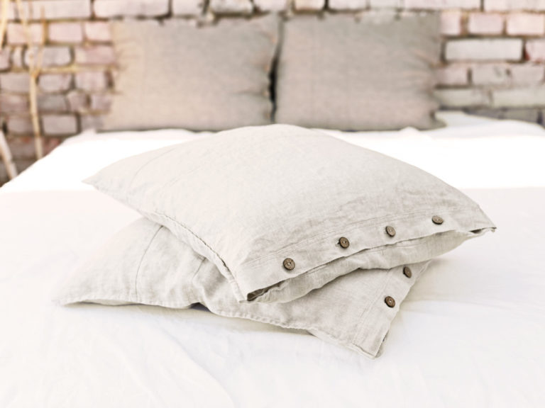 lniana poszewka na poduszkę