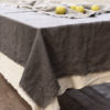 obrus z lnu do jadalni biały