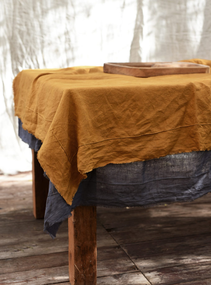 .Lniany obrus Dzikie Pola - pole kukurydzy