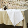lniany naturalny obrus na stół