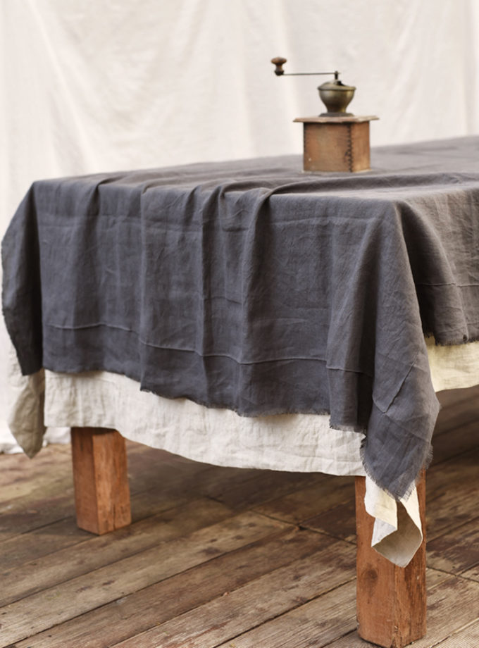 Lniany obrus Natura - naturalny len