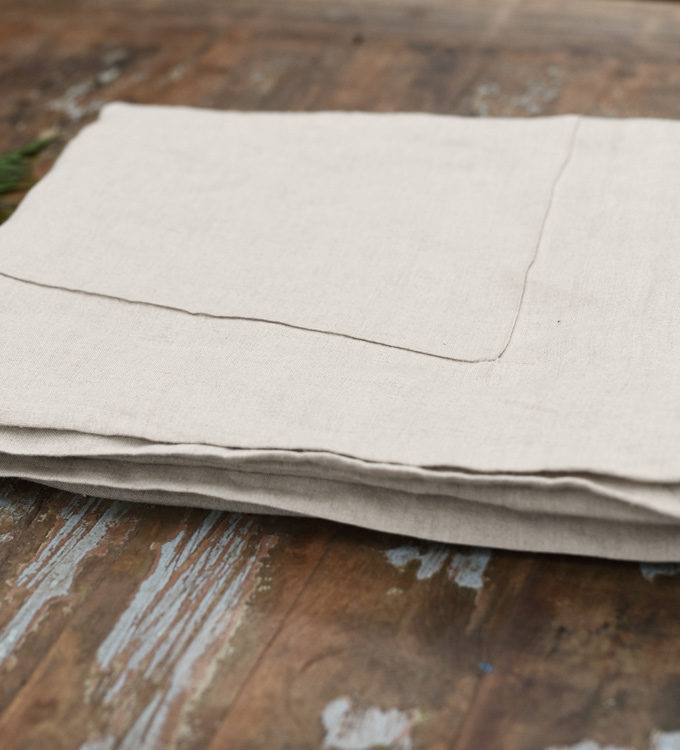 Lniany obrus Natura - naturalny len