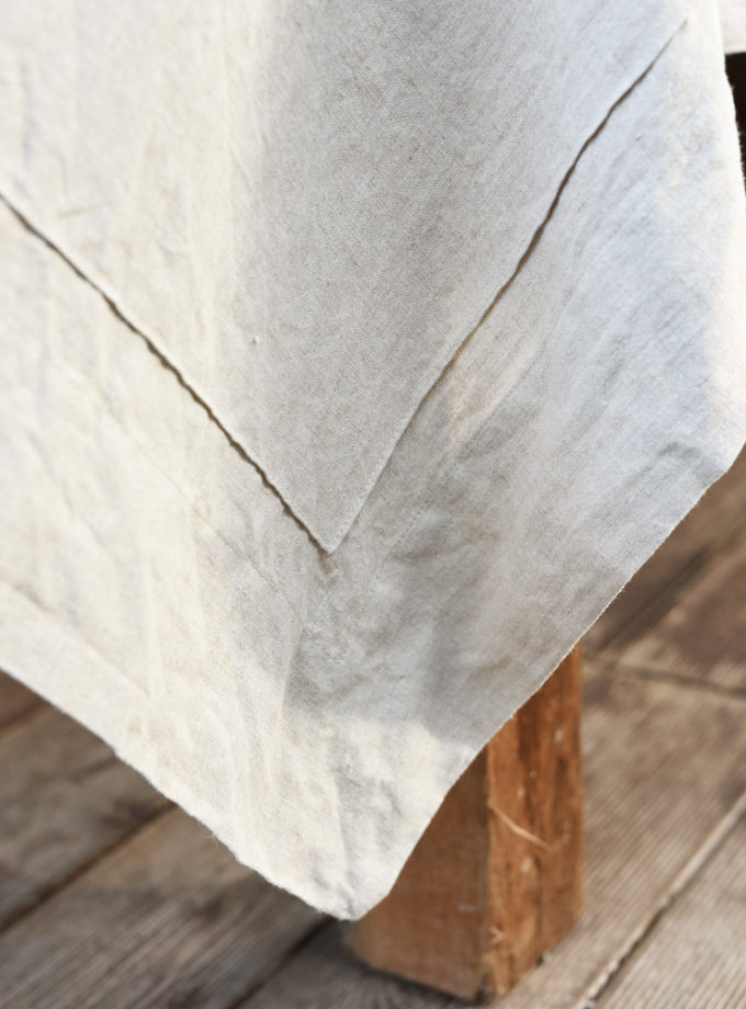 Lniany obrus Natura - naturalny len