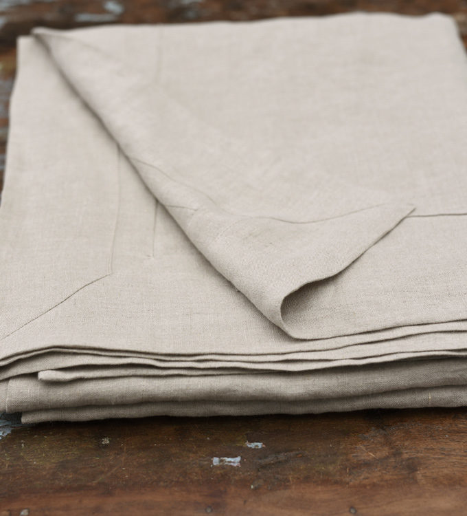 Lniany obrus Natura - naturalny len