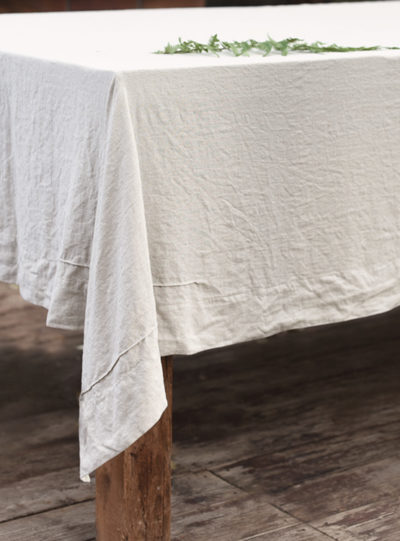 lniane nakrycie na stół