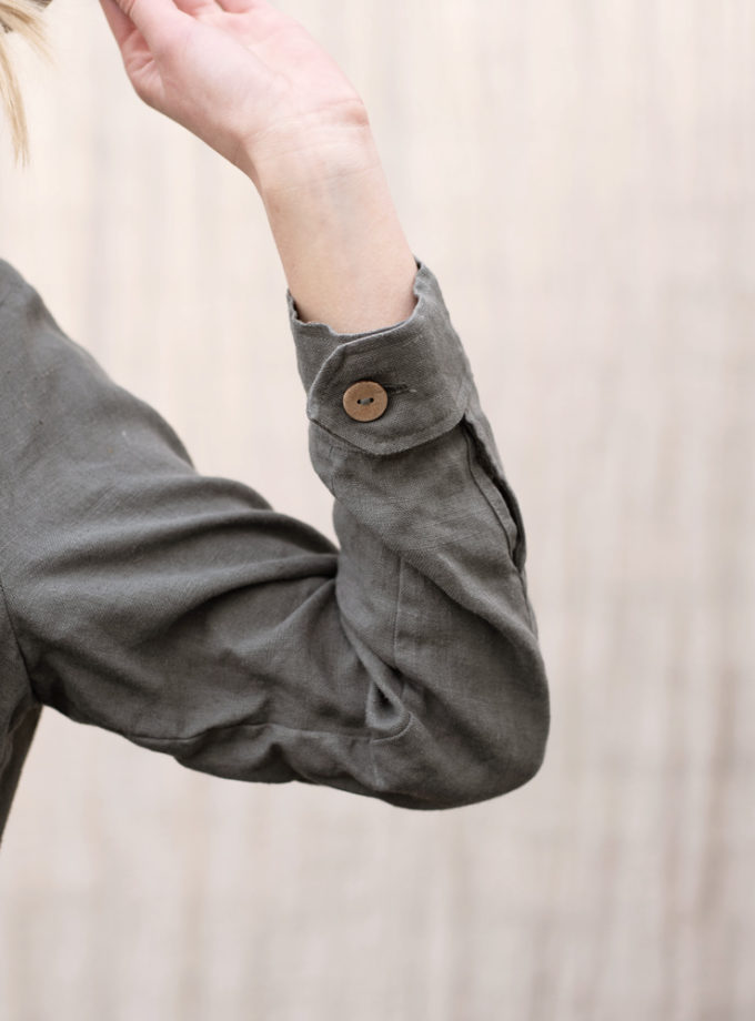 Lniana kurtka Szkwał