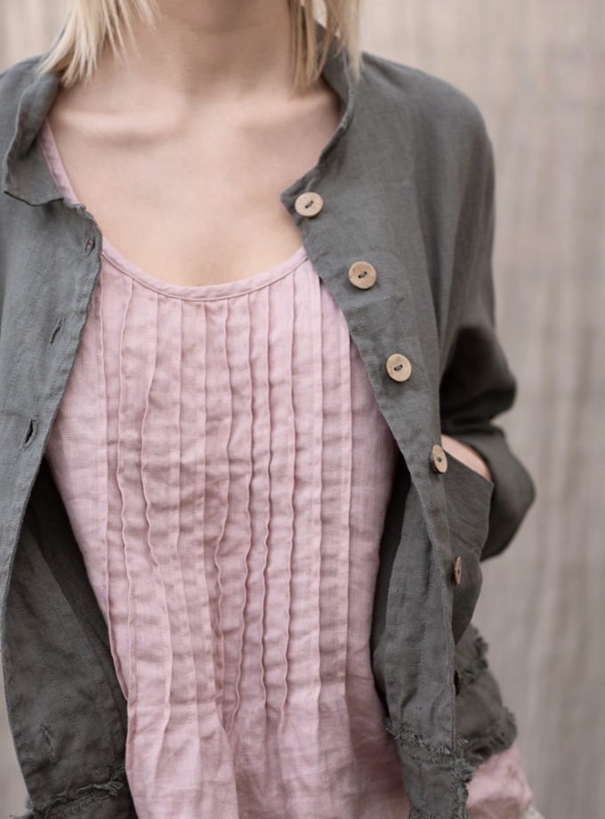 Lniana kurtka Szkwał