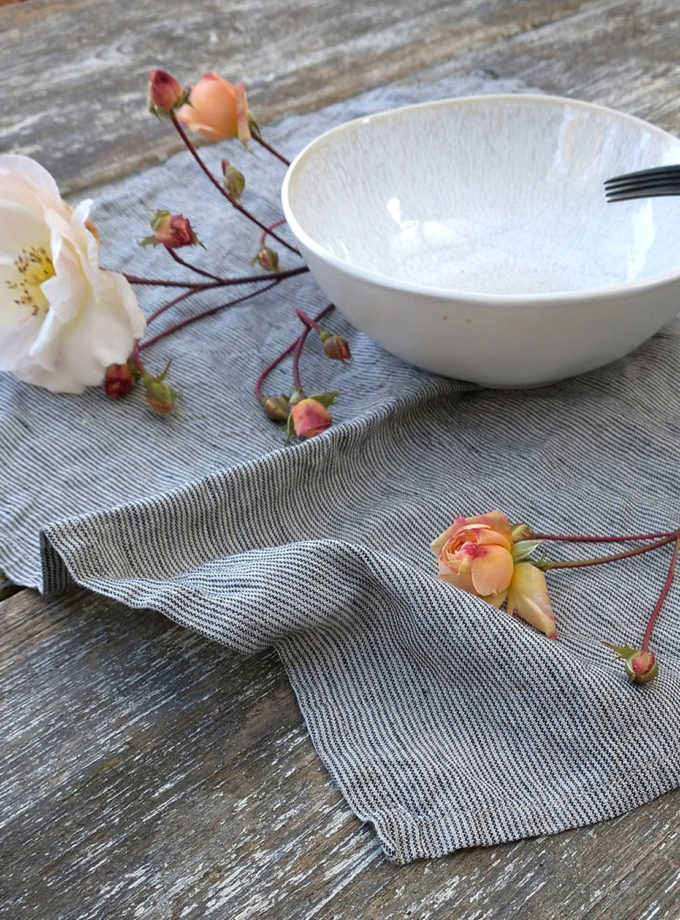 Lniane serwetki na stół - 45x45, 55x55 i 60x60