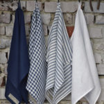 Zestaw czterech ściereczek z lnu - Wiatry z Pola