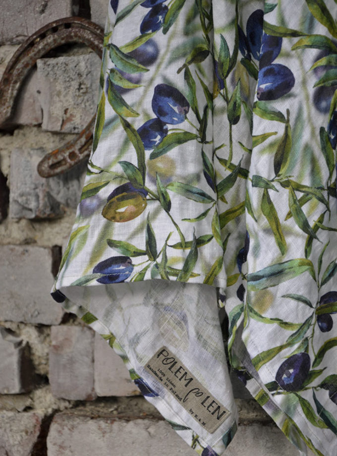 Zestaw dwóch ściereczek lnianych - Polny Gaj