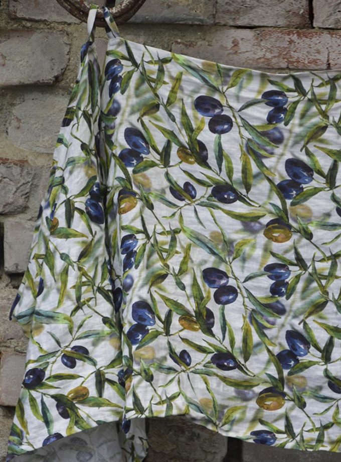 Zestaw dwóch ściereczek lnianych - Polny Gaj