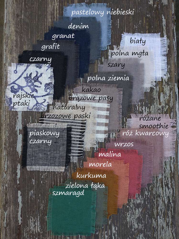 Próbnik naszych kolorów - 5 próbek